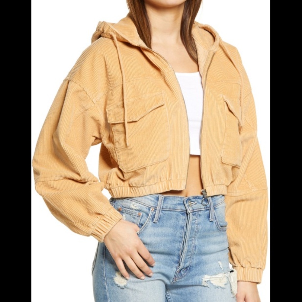 BDG cropped corduroy jacket